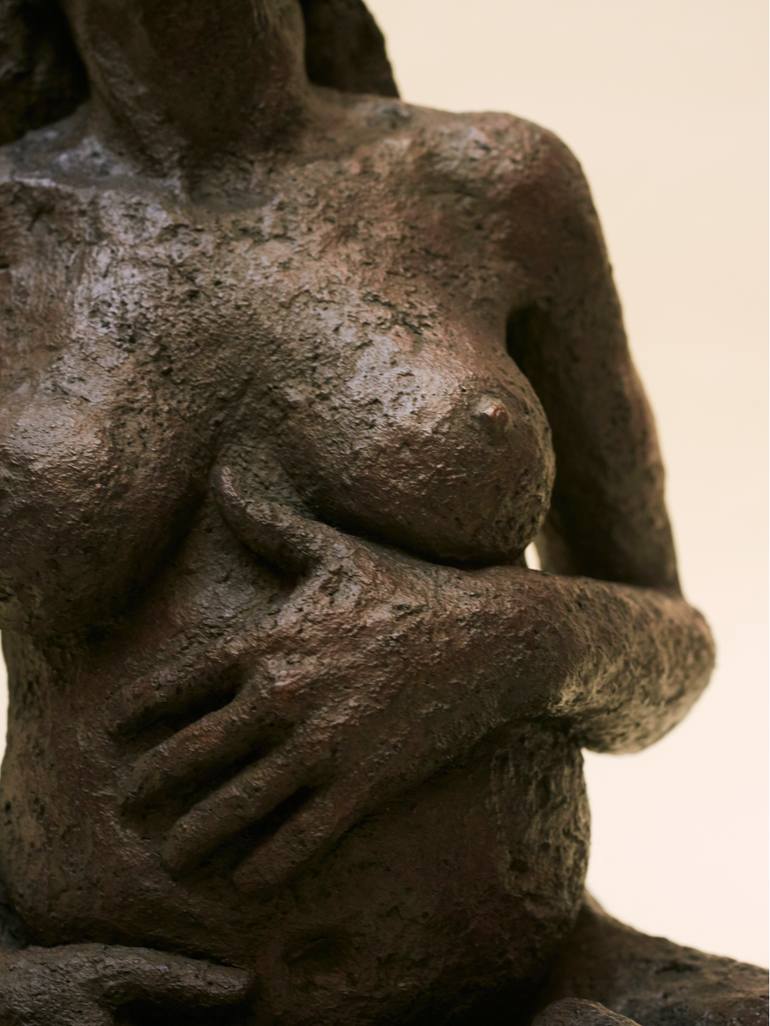 Original Figurative Family Sculpture by Celine Senlis