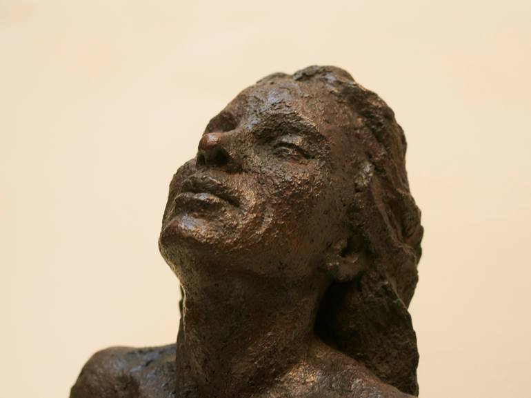 Original Figurative Family Sculpture by Celine Senlis