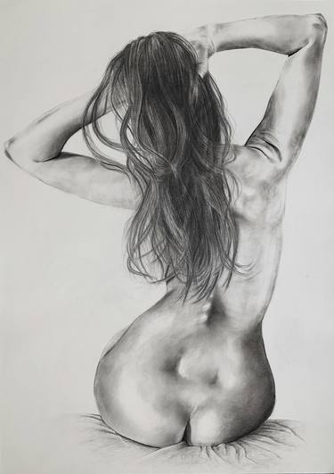 Original Nude Drawings by Jessica Perfect