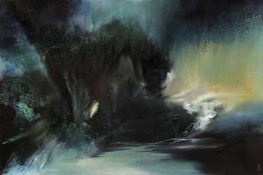 Original Abstract Expressionism Abstract Paintings by CHENG WEI CHANG