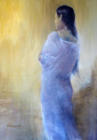 Original Figurative Women Paintings by Christa Hillekamp