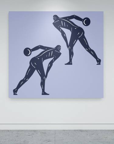 Original Conceptual Sport Paintings by Artur Soletskyi