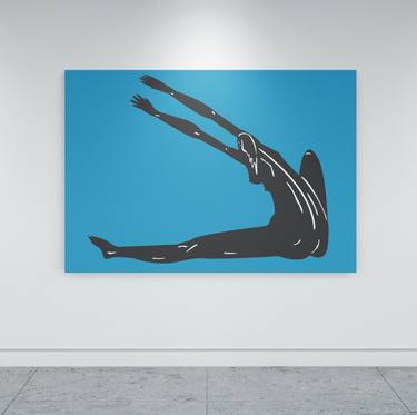 Original Minimalism Sport Paintings by Artur Soletskyi