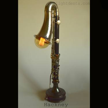 Hackney - Bass Clarinet Lamp thumb