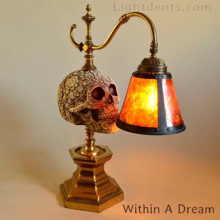 Original Art Deco Light Sculpture by Slava Korolev