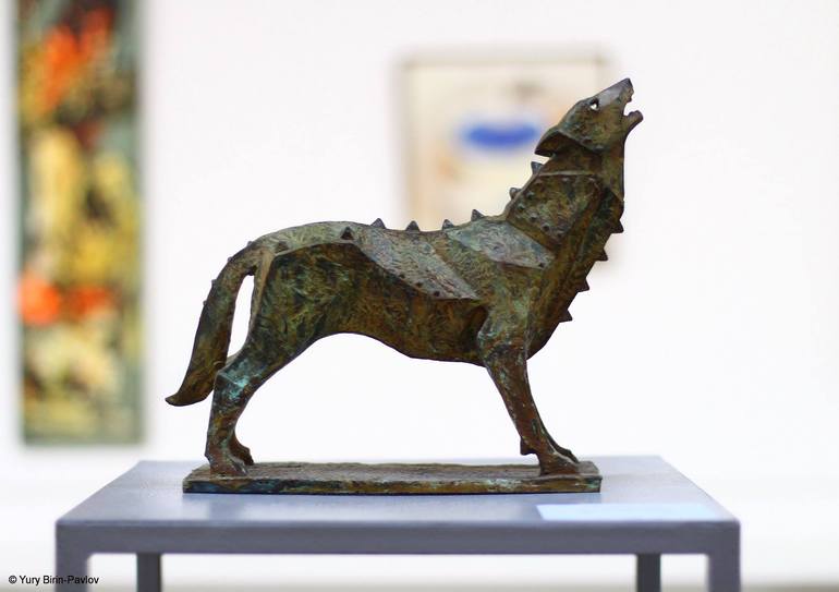Original Figurative Animal Sculpture by Sergei Oganov