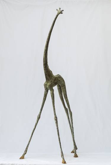 Saatchi Art Artist Sergei Oganov; Sculpture, “Giraffe” #art