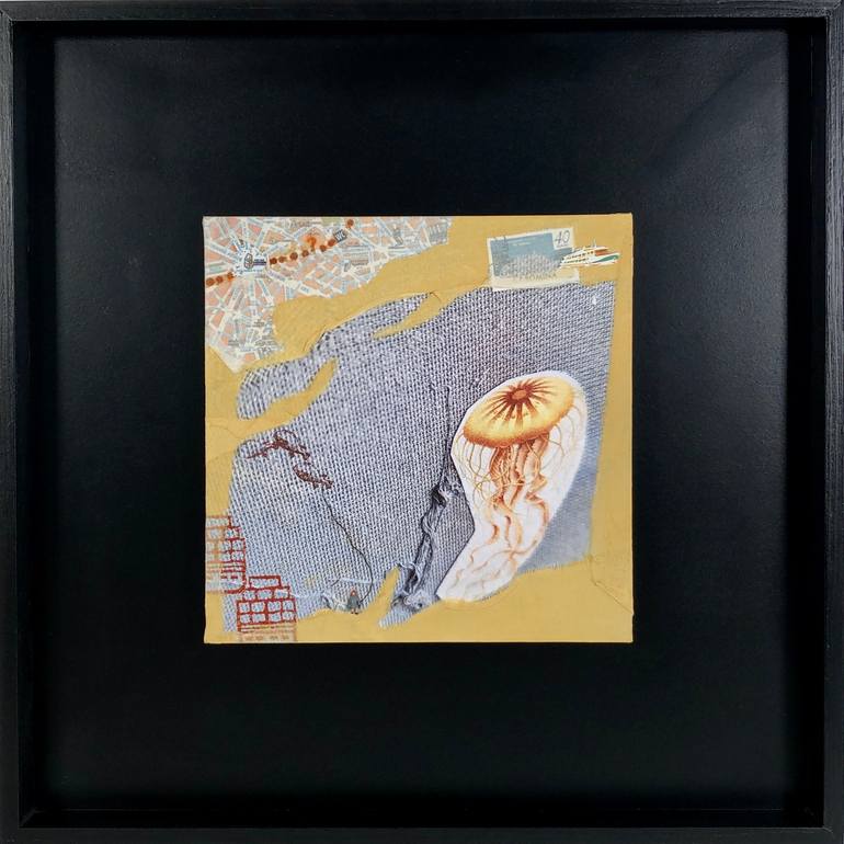 Original Conceptual Seascape Painting by Karin Schäfer