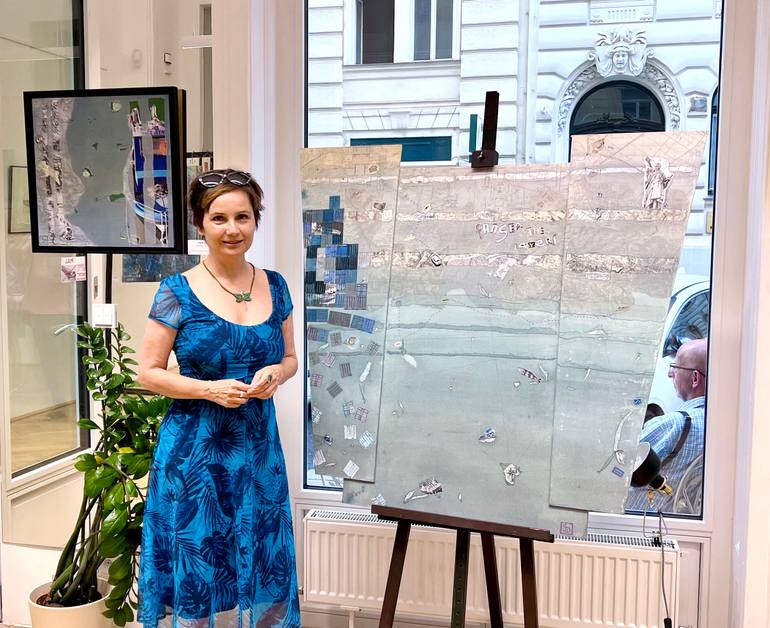 Original Contemporary Seascape Painting by Karin Schäfer
