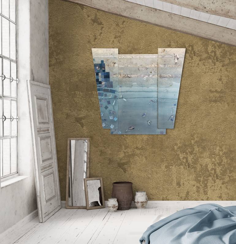 Original Contemporary Seascape Painting by Karin Schäfer