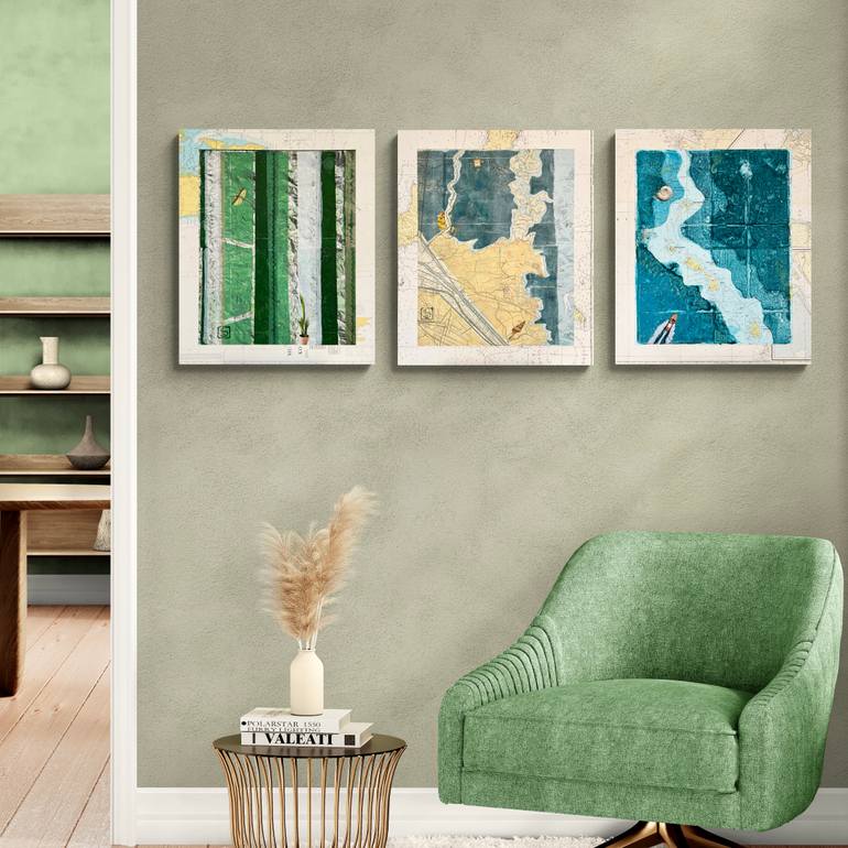 Original Contemporary Landscape Printmaking by Karin Schäfer