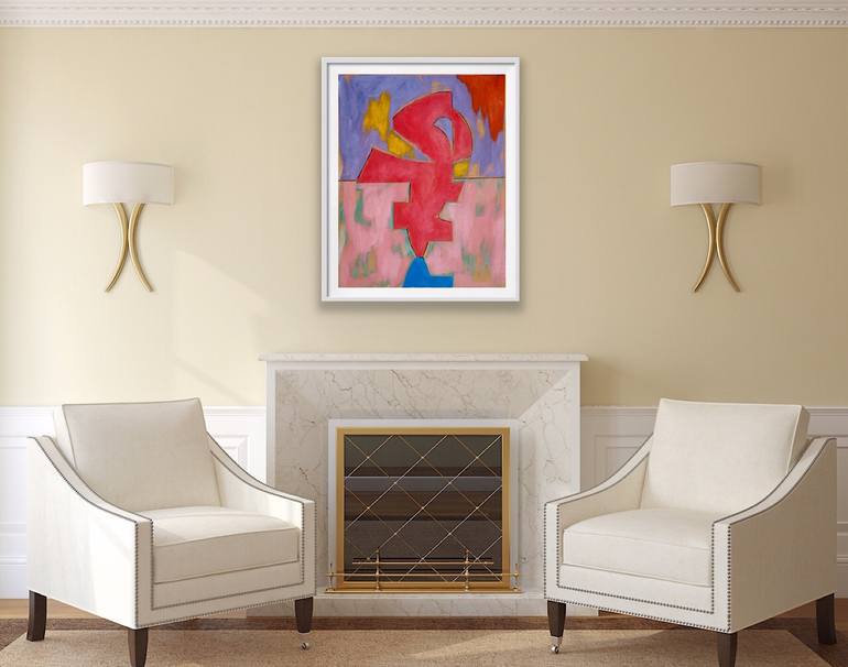 Original Abstract Expressionism Pop Culture/Celebrity Painting by Nigel S Rogers