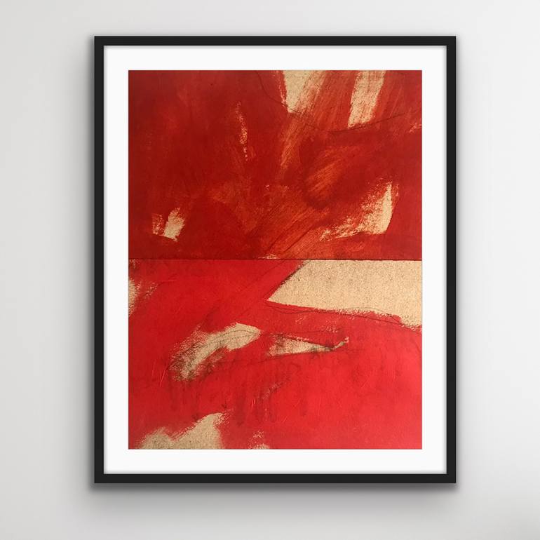 Original Abstract Expressionism Abstract Painting by Nigel S Rogers