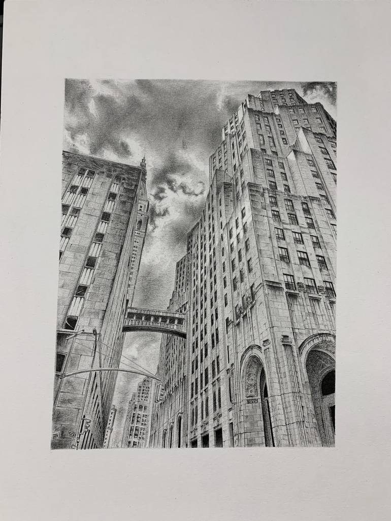 tall building drawing