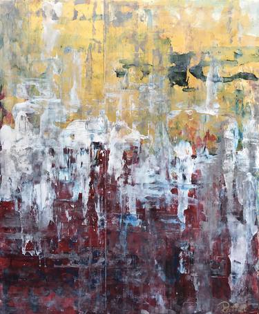 Original Abstract Paintings by Luise Raithel