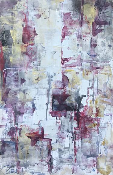 Original Abstract Painting by Luise Raithel