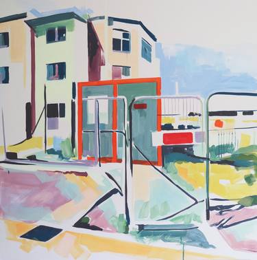 Print of Architecture Paintings by Amy Wormald