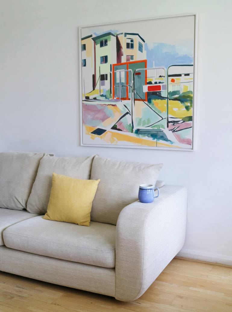 Original Architecture Painting by Amy Wormald
