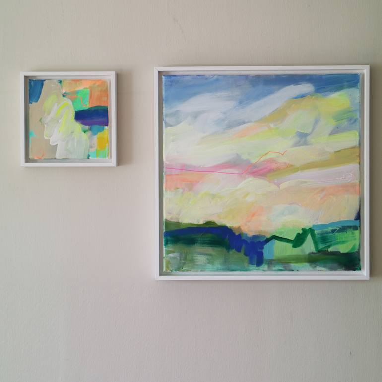 Original Abstract Landscape Painting by Amy Wormald