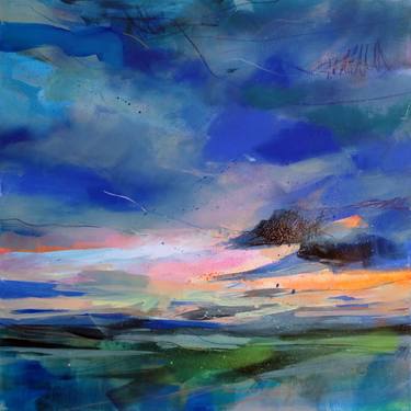 Original Abstract Landscape Paintings by Amy Wormald