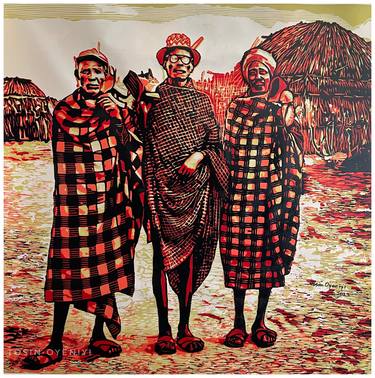 Original Culture Printmaking by tosin oyeniyi