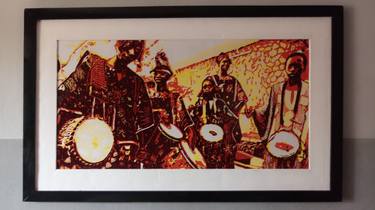 Original Performing Arts Printmaking by tosin oyeniyi