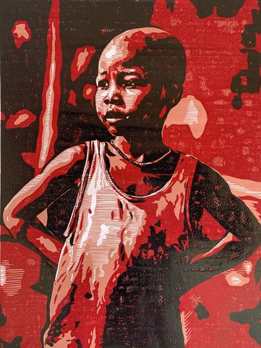 Original Classical mythology Printmaking by tosin oyeniyi