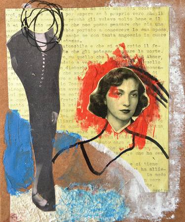 Print of Expressionism People Collage by Patricia Bigarelli