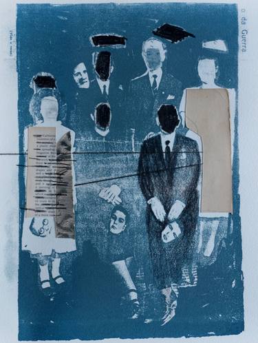 Print of People Collage by Patricia Bigarelli