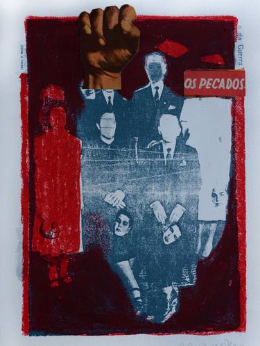 Print of People Collage by Patricia Bigarelli