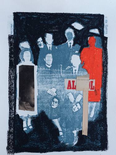 Print of People Collage by Patricia Bigarelli