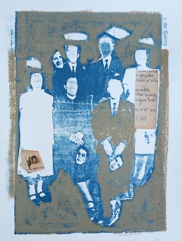 Print of People Collage by Patricia Bigarelli