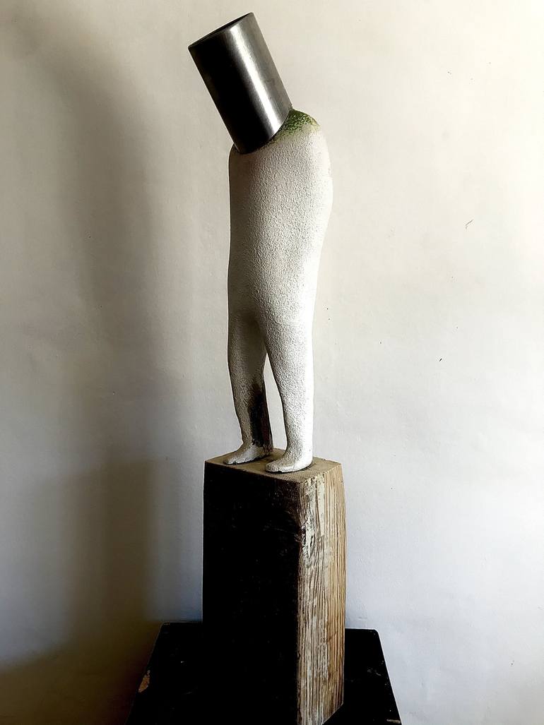 Original Conceptual Portrait Sculpture by Gianluca Carbone