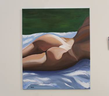 Original Fine Art Nude Painting by Harli Sado