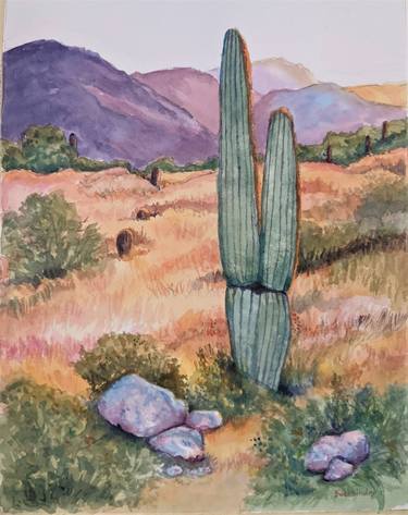 Original Fine Art Landscape Paintings by Linda Buckbinder