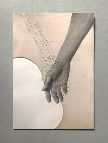 Original Conceptual Body Collage by Marco Siciliano