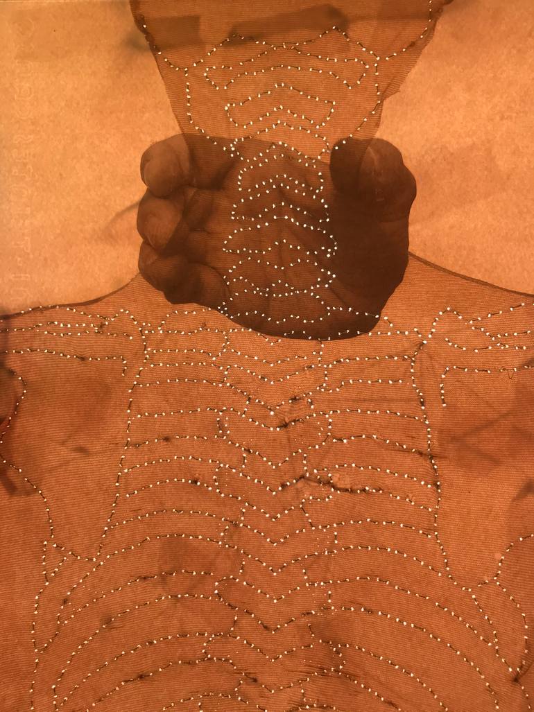 Original Conceptual Body Collage by Marco Siciliano