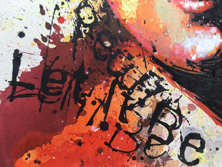 Original Pop Art Pop Culture/Celebrity Painting by Erick Nogueda