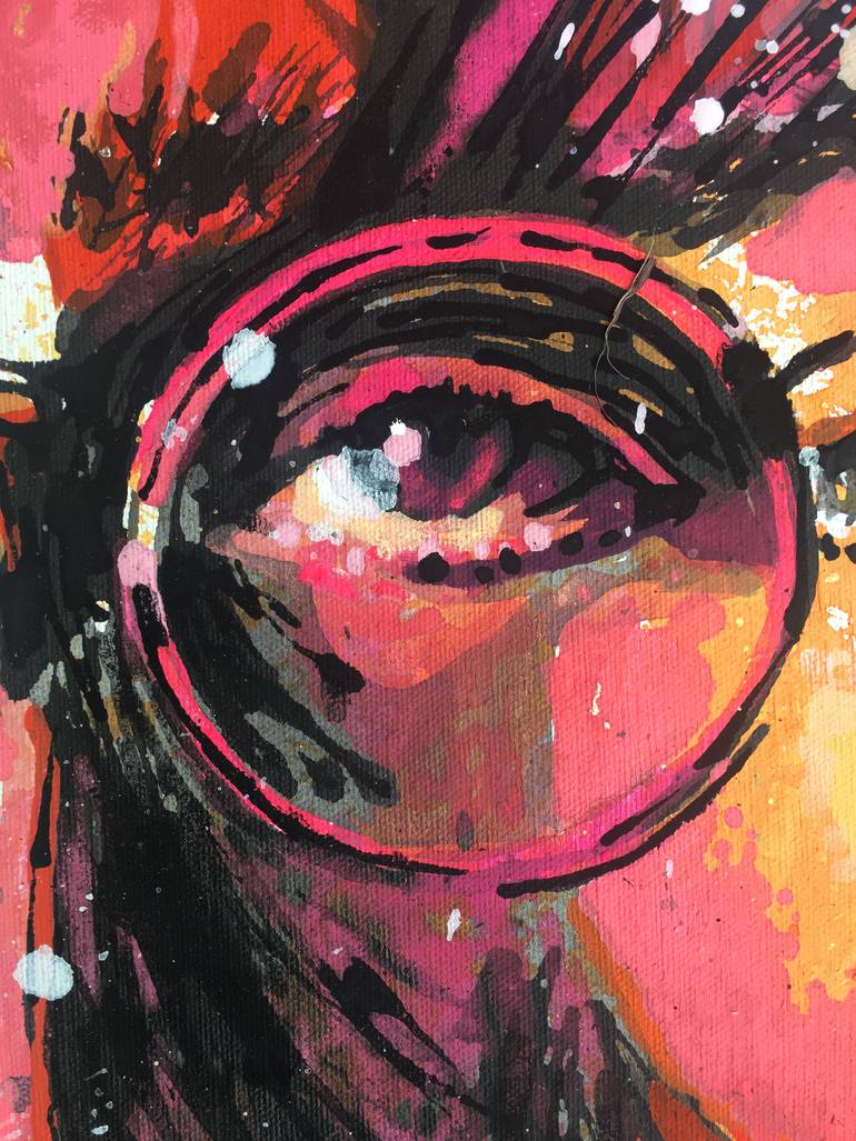 Original Pop Art Pop Culture/Celebrity Painting by Erick Nogueda