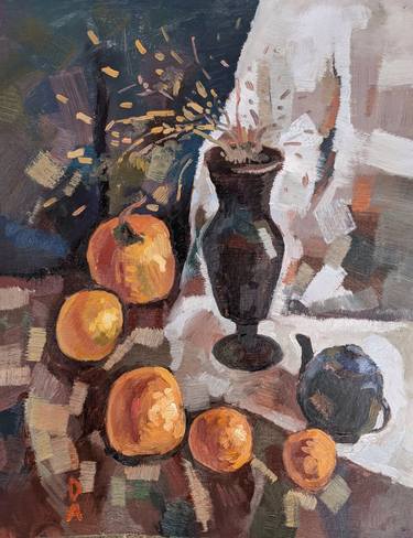 Still Life with Oranges and Pumpkin thumb