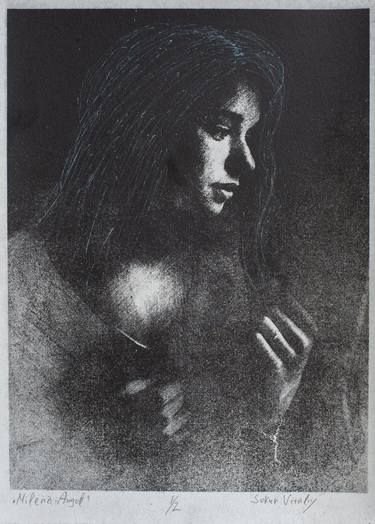 Print of Women Drawings by Vitaliy Sokur