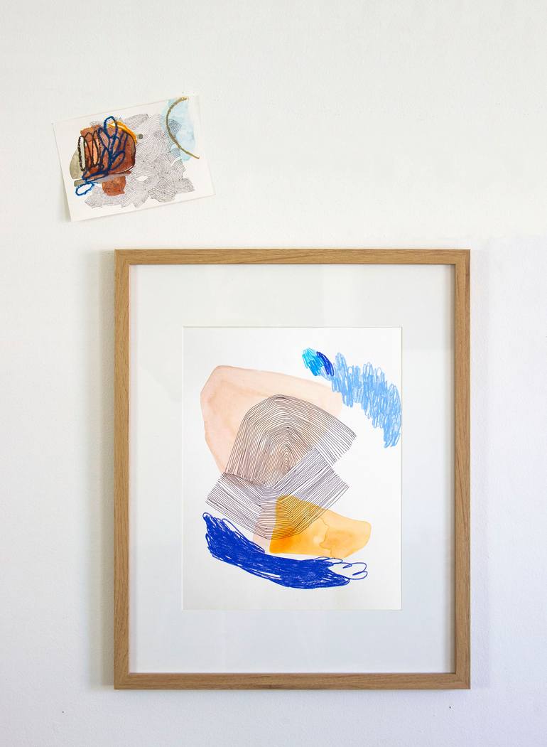 Original Abstract Painting by Allie Kushnir