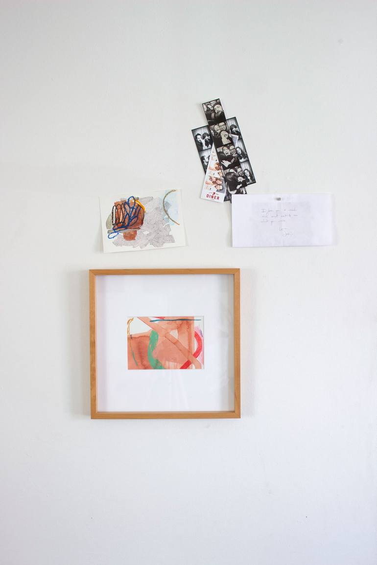 Original Abstract Painting by Allie Kushnir