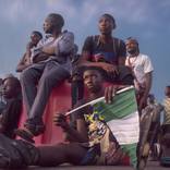 protesting children at the end police brutality in nigeria - Limited Edition of 10 by Anthony okeoghene Onogbo