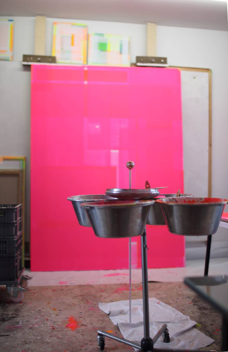 Original Minimalism Abstract Painting by Marius D Kettler