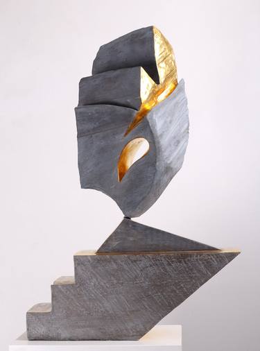 Original Abstract Interiors Sculpture by Dolores Flores