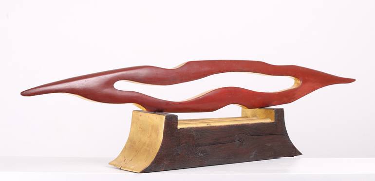 Original Abstract Erotic Sculpture by Dolores Flores