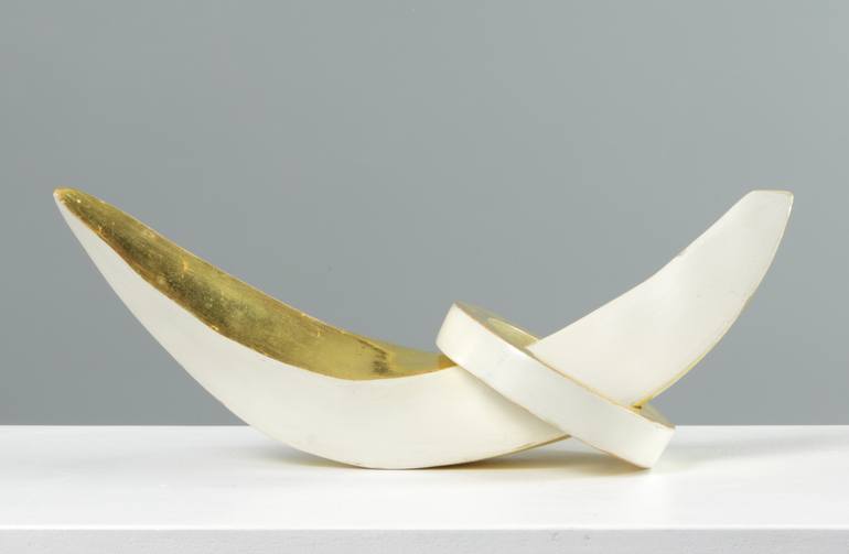 Original Abstract Geometric Sculpture by Dolores Flores