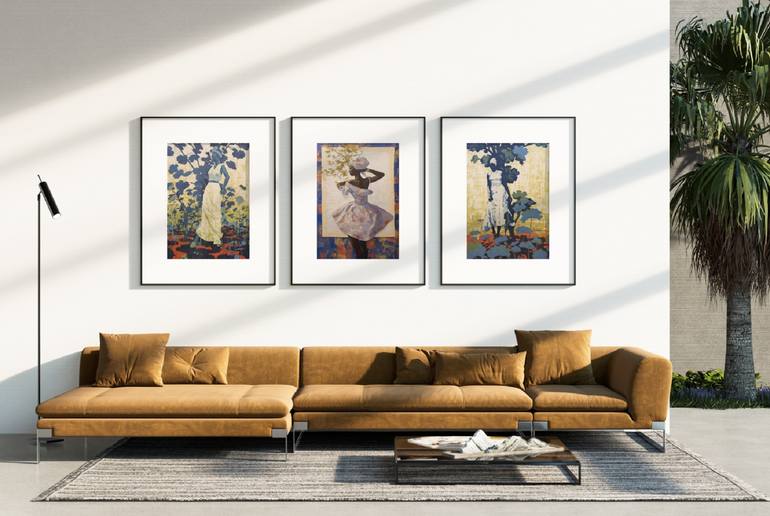 Original Abstract Women Digital by Marquest Cathcart