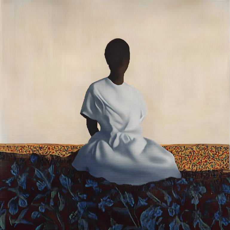 Lady Color/White Fields Original Digital by marquest cathcart